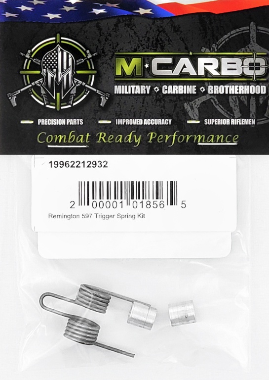Packaged Remington 597 Trigger Spring Kit M*CARBO
