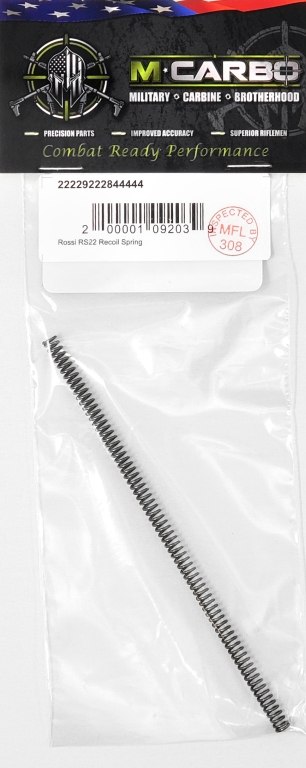 Packaged Rossi RS22 Recoil Spring M*CARBO