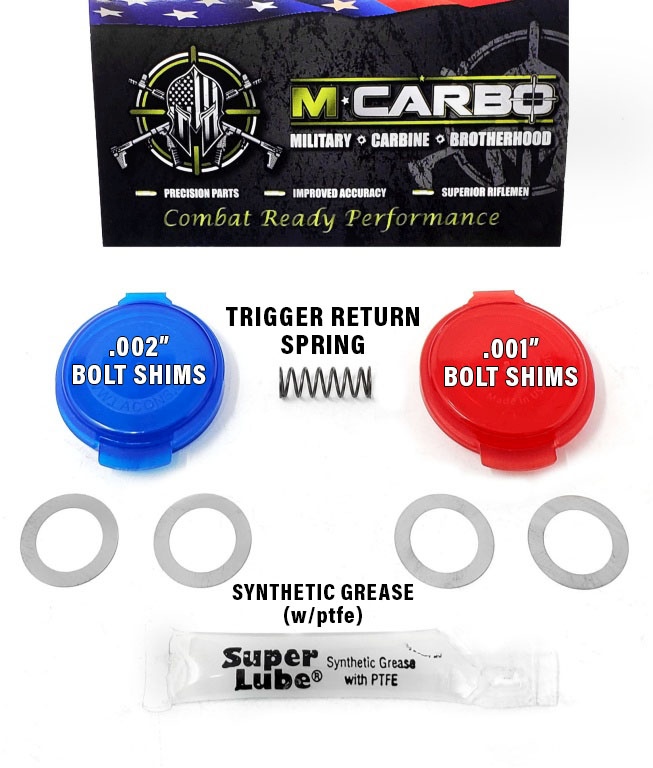 Labeled Ruger M77 Trigger Spring Kit - Trigger Return Spring