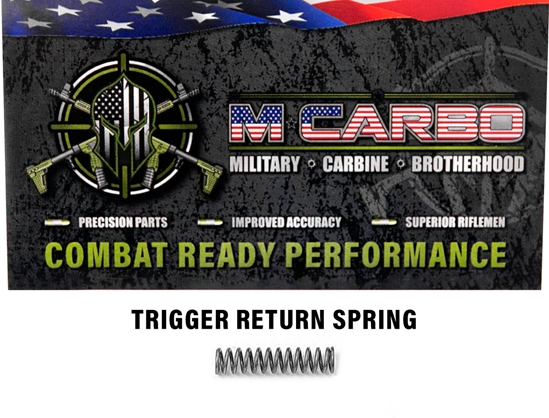 Labeled Ruger American Trigger Spring Kit - Trigger Return Spring