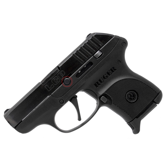 Ruger LCP Heavy Duty Takedown Pin Installed in LCP