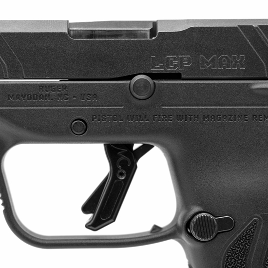 Stress-Proof Takedown Pin Upgrade Installed in Ruger LCP MAX