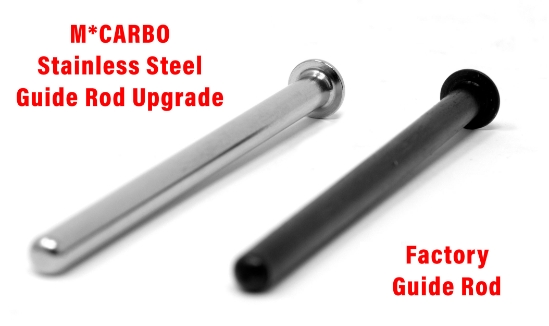 Ruger LCP MAX Guide Rod Side by Side Comparison