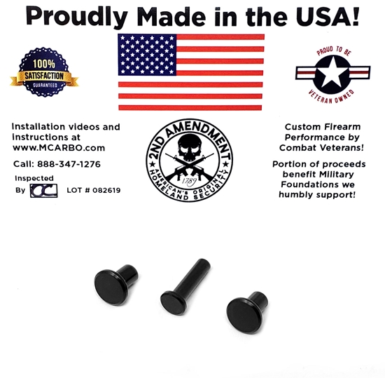 PC Carbine Bolt Head Pin and Extractor Pin Upgrade Kit