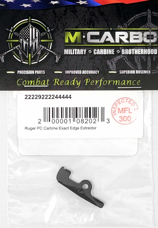 Packaged Ruger PC Carbine Exact Edge Extractor M*CARBO