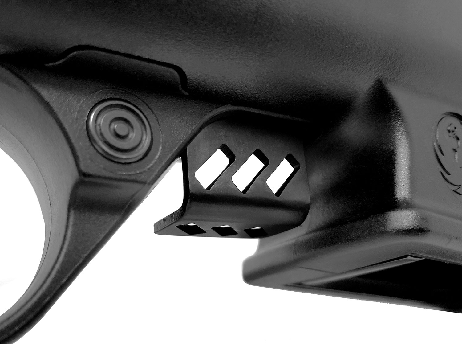 Ruger PC Charger Extended Bolt Stop Installed in PC Charger
