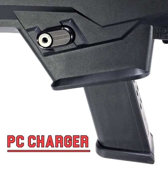 Ruger PC Charger Extended Magazine Release with Magazine Inserted