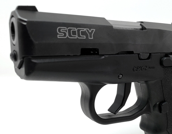 SCCY CPX 2 Flat Trigger Upgrade Installed on CPX-2