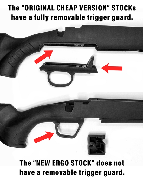 Savage Axis Removable Trigger Guard Example