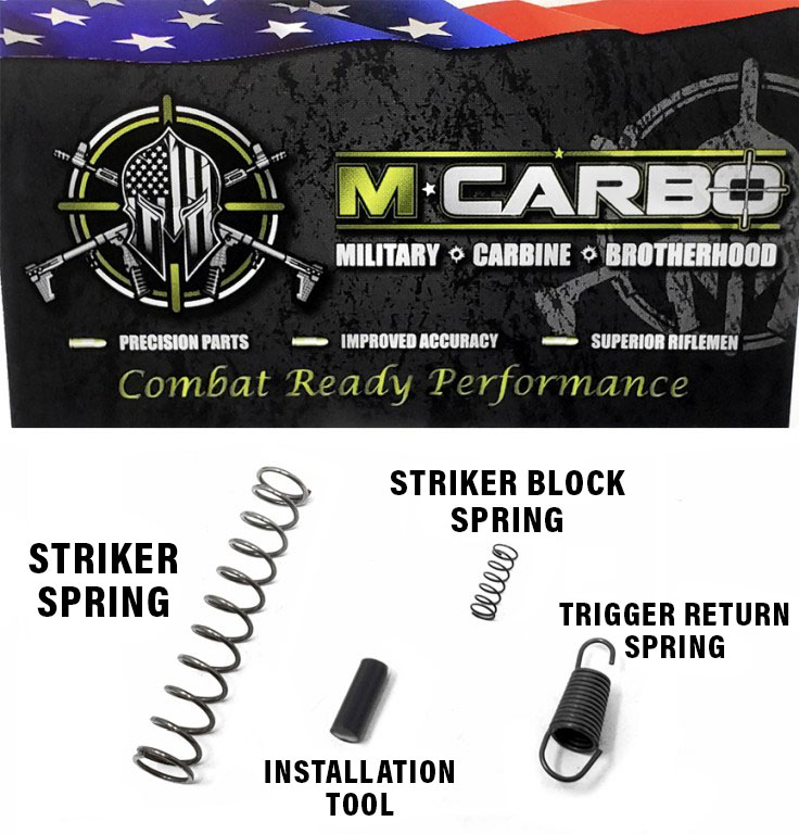 Labeled SW SD9VE Trigger Spring Kit - SD40VE Trigger Kit