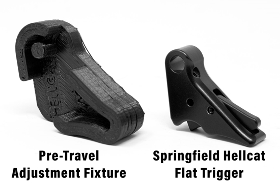 Springfield Hellcat Flat Trigger and Pre-Travel Adjustment Fixture