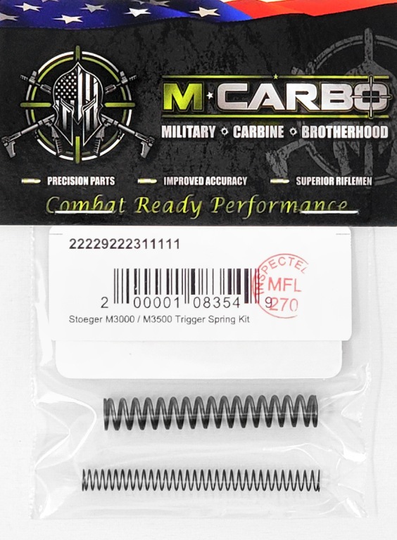 Packaged Stoeger M3000/M3500 Trigger Spring Kit M*CARBO
