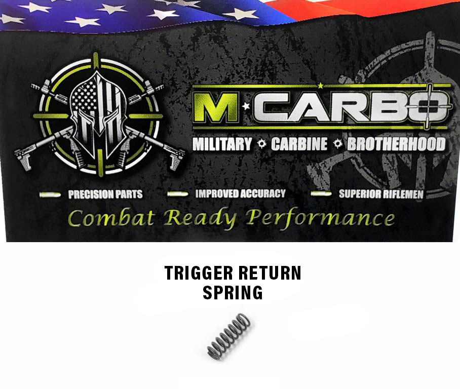 Labeled Tikka T3 Trigger Spring Kit - Trigger Return Spring
