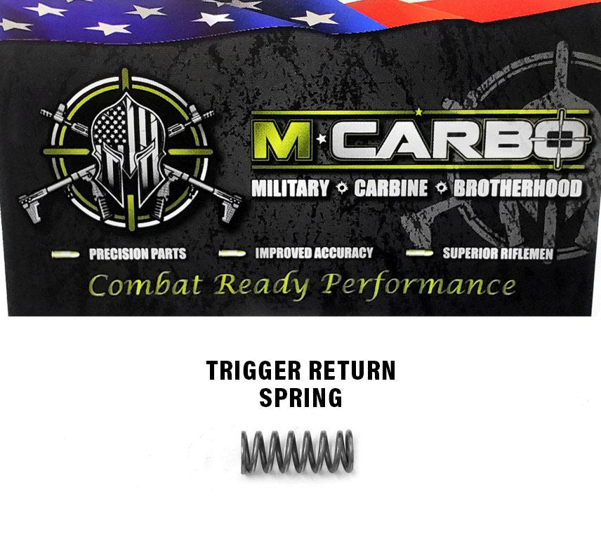 Labeled Winchester Model 70 Trigger Spring Kit - Trigger Return Spring