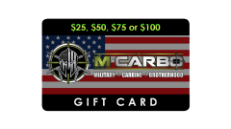 M*CARBO Digital Gift Card Mcarbo gift card, digital gift card, firearm gift card, gun accessories gift, shooting gift, firearm upgrades gift, Mcarbo store credit, tactical gift card