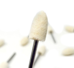 Bullet Shaped Felt Polishing Bits - 10 Pack