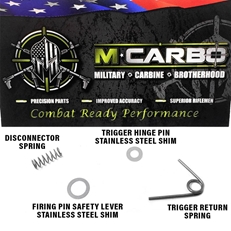 Labeled CZ Scorpion Trigger Spring Kit M*CARBO