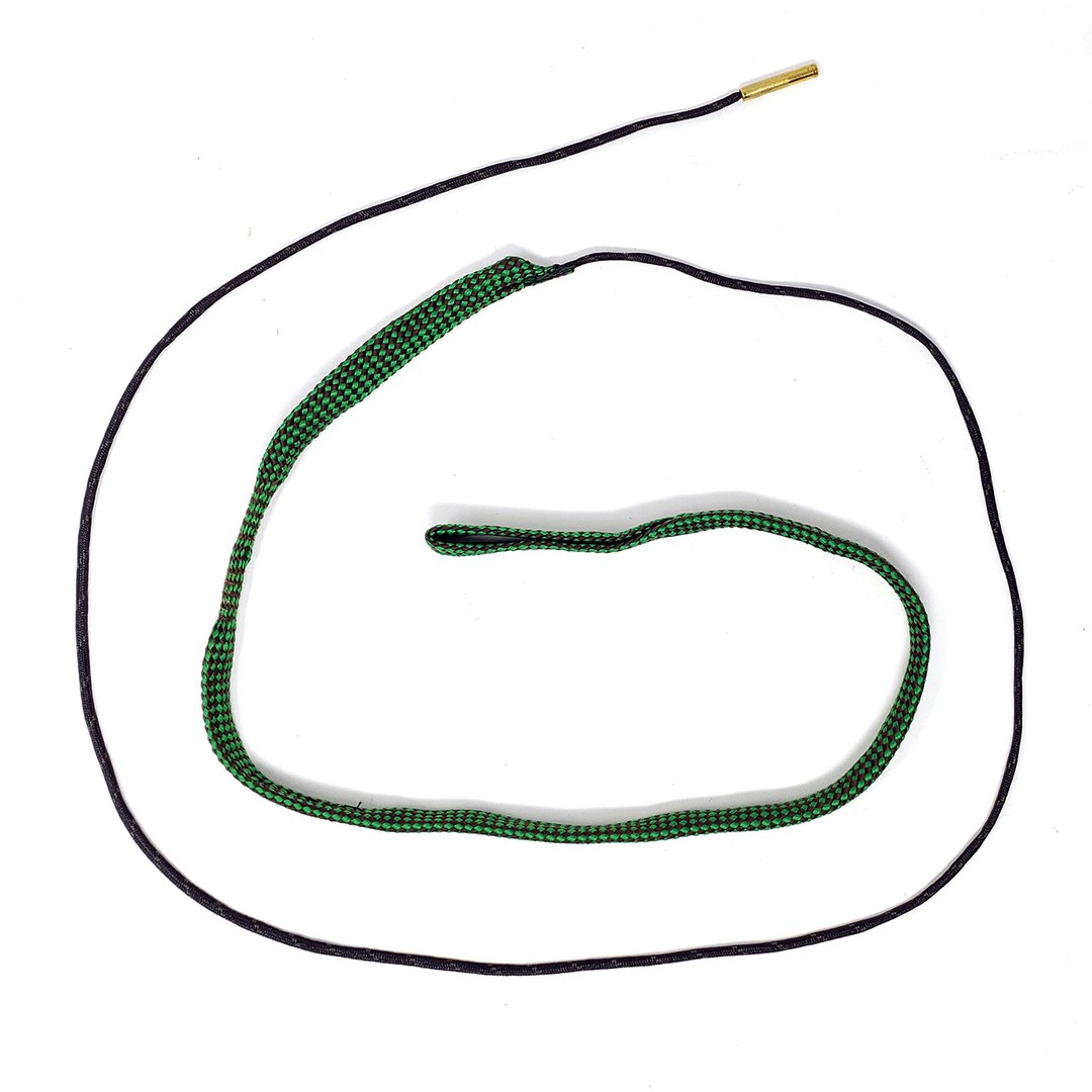 Unraveled 22LR Bore Snake Gun Cleaning Tool Overhead View