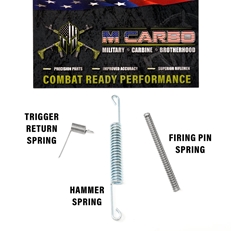 Labeled KEL-TEC P-11 Trigger Spring Kit - Trigger Return Spring, Hammer Spring and Firing Pin Spring