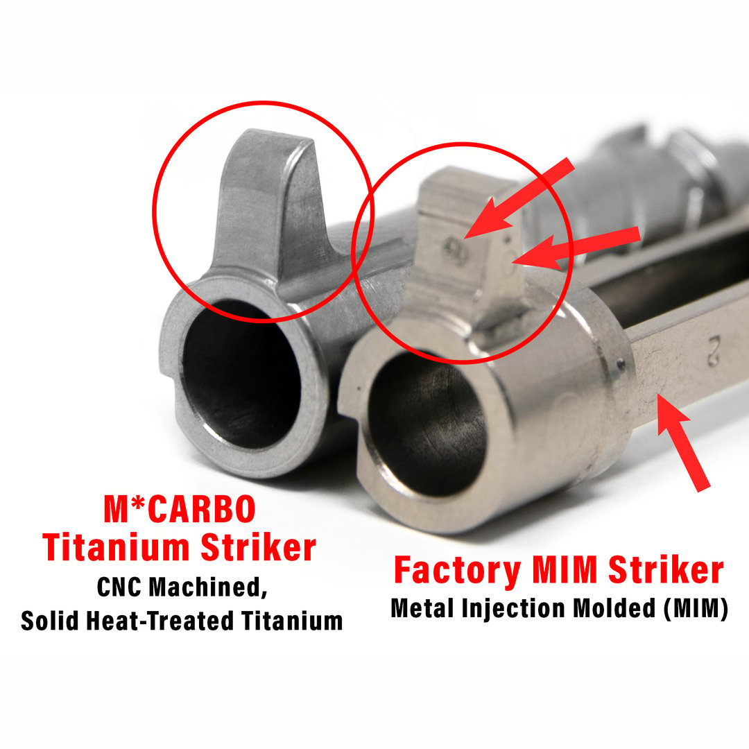 FN 509 Striker Plunger Comparison