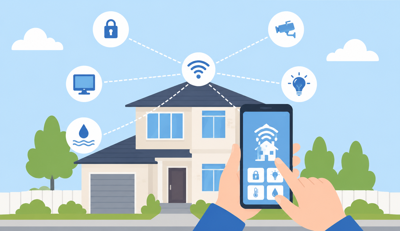 Setting up home security